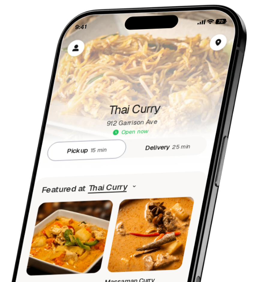Thai Curry app preview