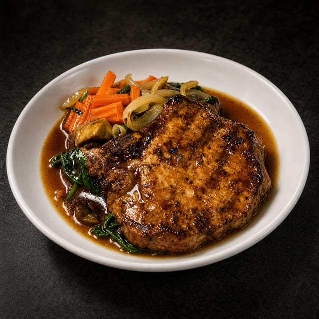 Pork Steak.