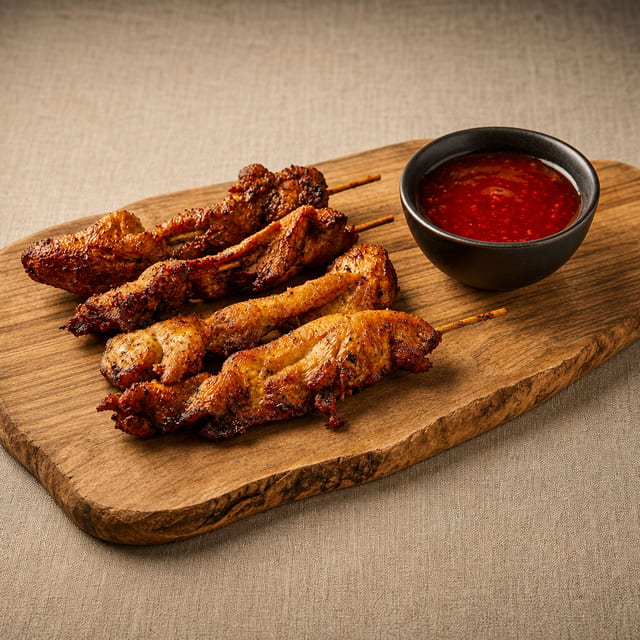 Chicken On a Stick.