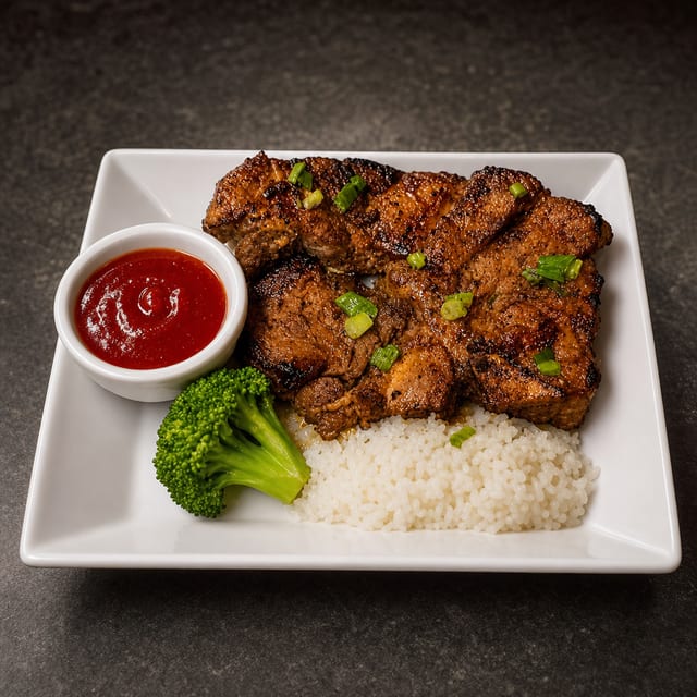 Grilled Pork Chop.