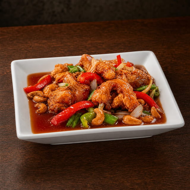 Cashew Chicken.