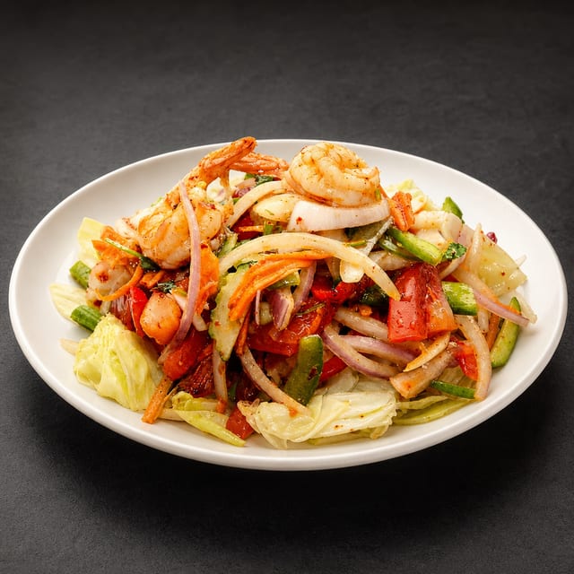 Yum Salad (Shrimp or Calamari).