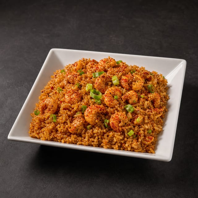 Crawfish Fried Rice.