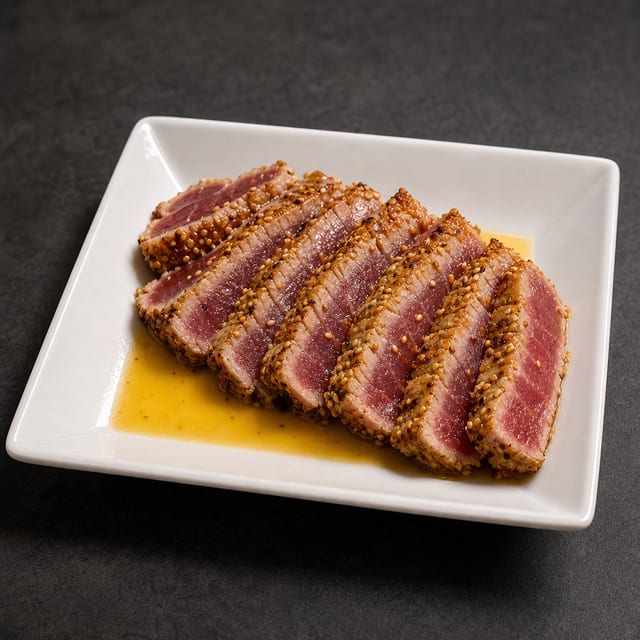 Pan-Seared Ahi Tuna.