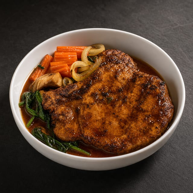 Pork Steak.